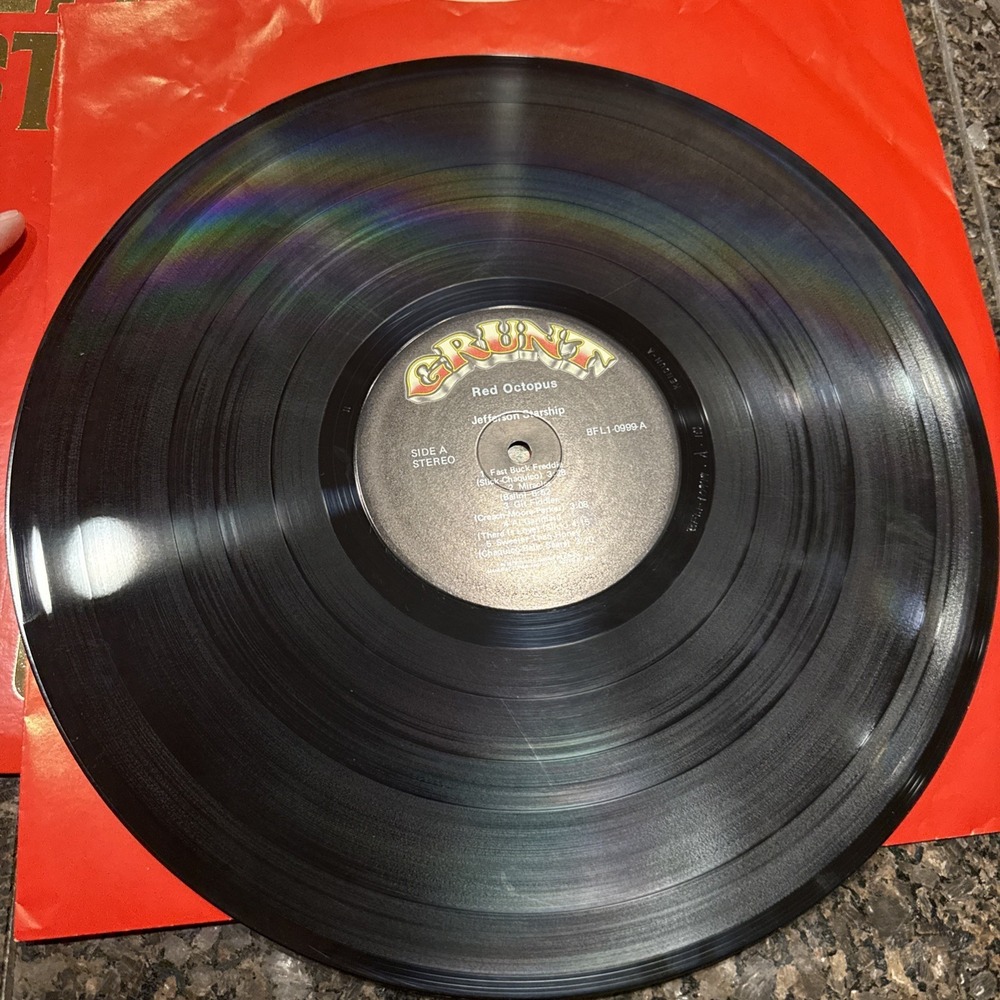 JEFFERSON STARSHIP-(LP)-RED OCTOPUS - INCLUDING "MIRACLES' - "PLAY ON LOVE"-1975 - Picture 10 of 11